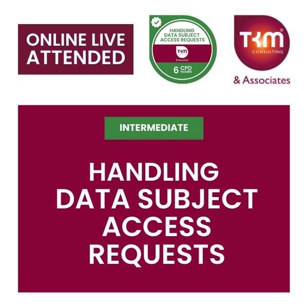 Handling Data Subject Access Requests