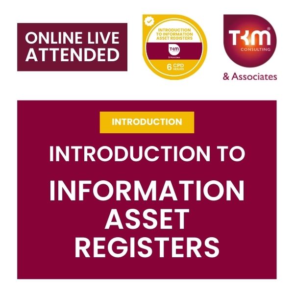 Introduction to Information Asset Registers