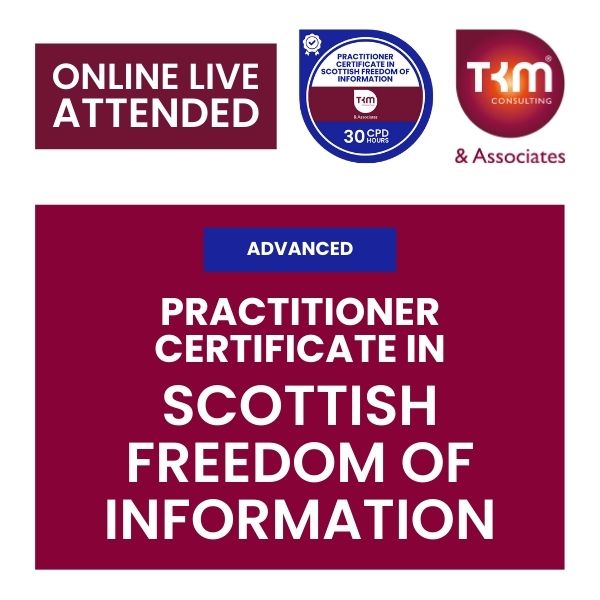 Practitioner Certificate in Scottish Freedom of Information