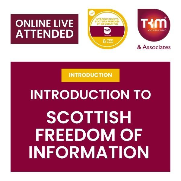 Introduction to Scottish Freedom of Information